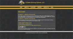 Desktop Screenshot of bsafedriving.com